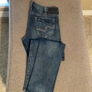 Men’s silver Jeans. Perfect condition.